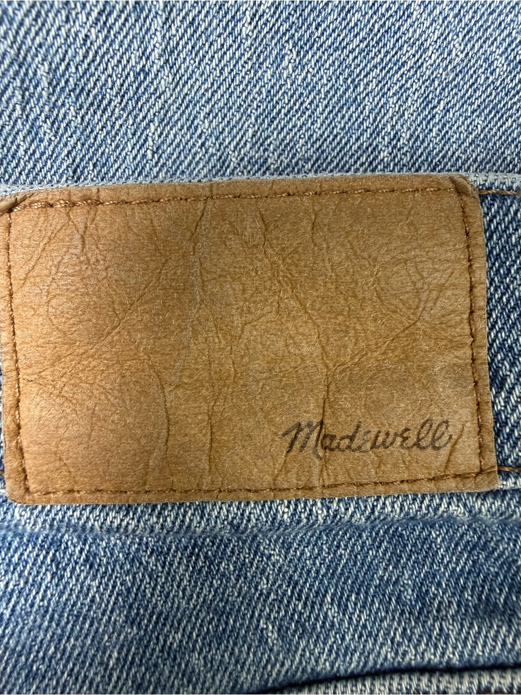Madewell 90s Straight Jeans Size 30 High Rise Blue Denim — image 5 of 8